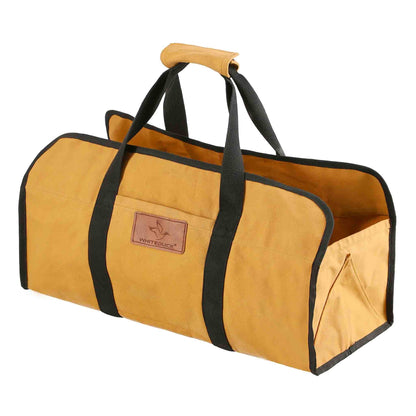 White Duck Outdoors - Tote Shape Canvas Firewood Log Carriers