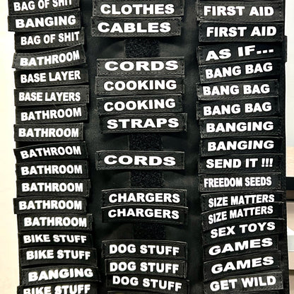 Overland Gear Guy Custom Velcro Name Tags