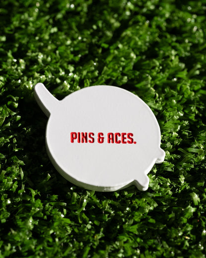 Pins and Aces NASA "Meatball" Ball Marker