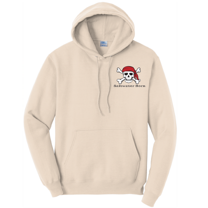 Saltwater Born Surrender The Booty Cotton Hoodie