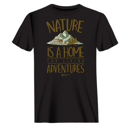 Outdoorzees Nature Is A Home T-Shirt for Men