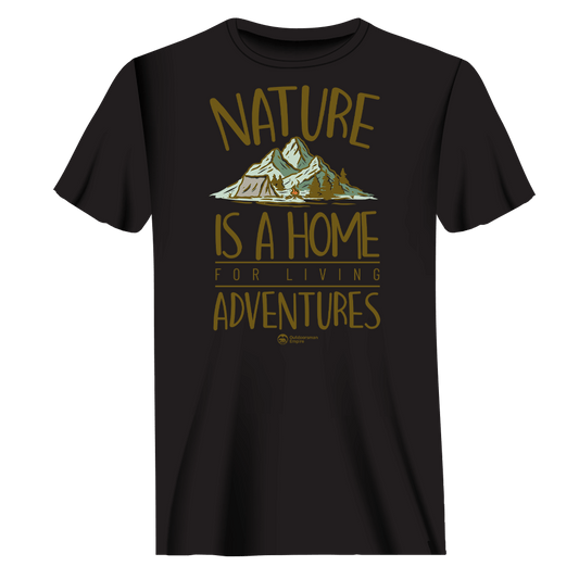Outdoorzees Nature Is A Home T-Shirt for Men