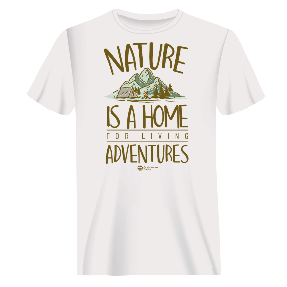 Outdoorzees Nature Is A Home T-Shirt for Men