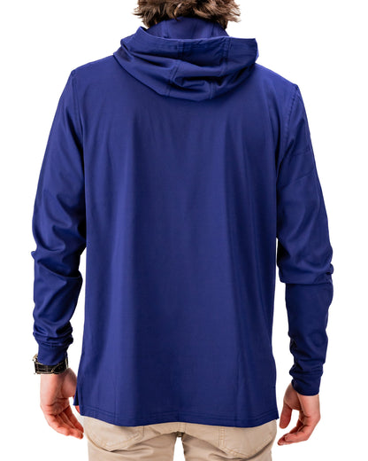 Pins and Aces Performance Golf Hoodie - Navy