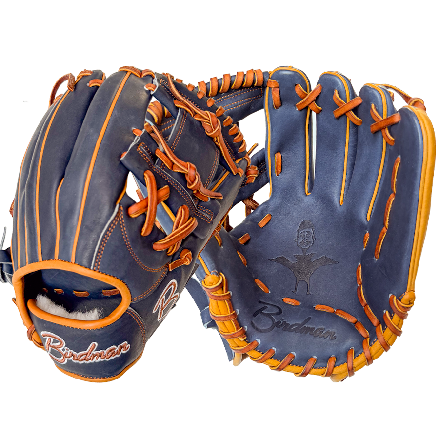 Birdman 11.5" Navy and Tan  Iconic Series Glove