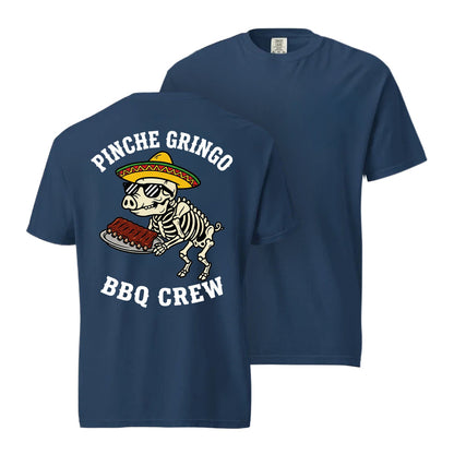Pinche Gringo BBQ Crew Rib Platter Shirt