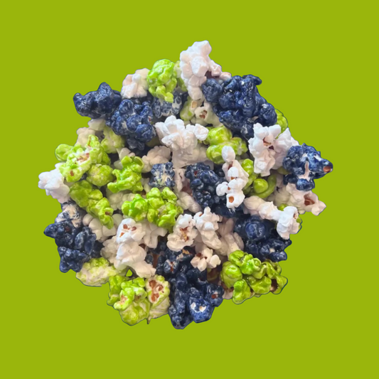 Midtown POP Navy and Action Green Team 🏀 🏈 ⚾️ 🏒 ⚽️ Gourmet Popcorn