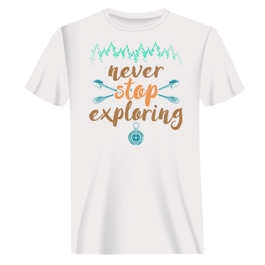 Outdoorzees Never Stop Exploring T-Shirt for Men