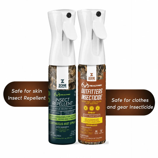 Zone Protects Realtree Complete Insect Control; Repellent Plus Insecticide