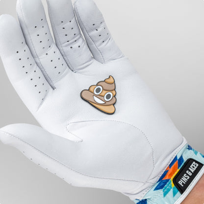 Pins and Aces Poop Ball Marker