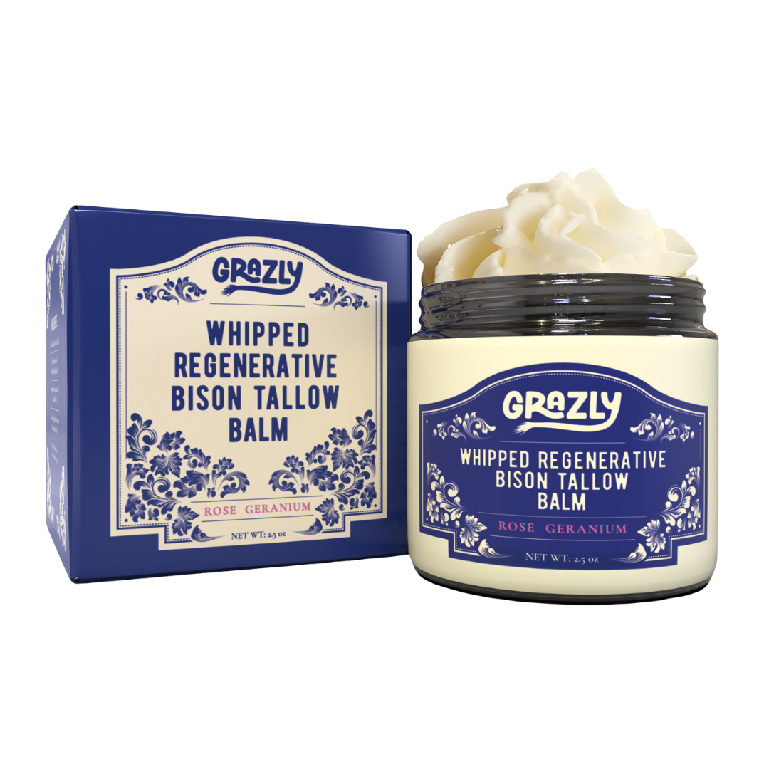 Grazly  Whipped Bison Tallow & Manuka Honey Moisturizing Balm