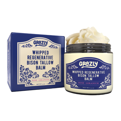 Grazly  Whipped Bison Tallow & Manuka Honey Moisturizing Balm