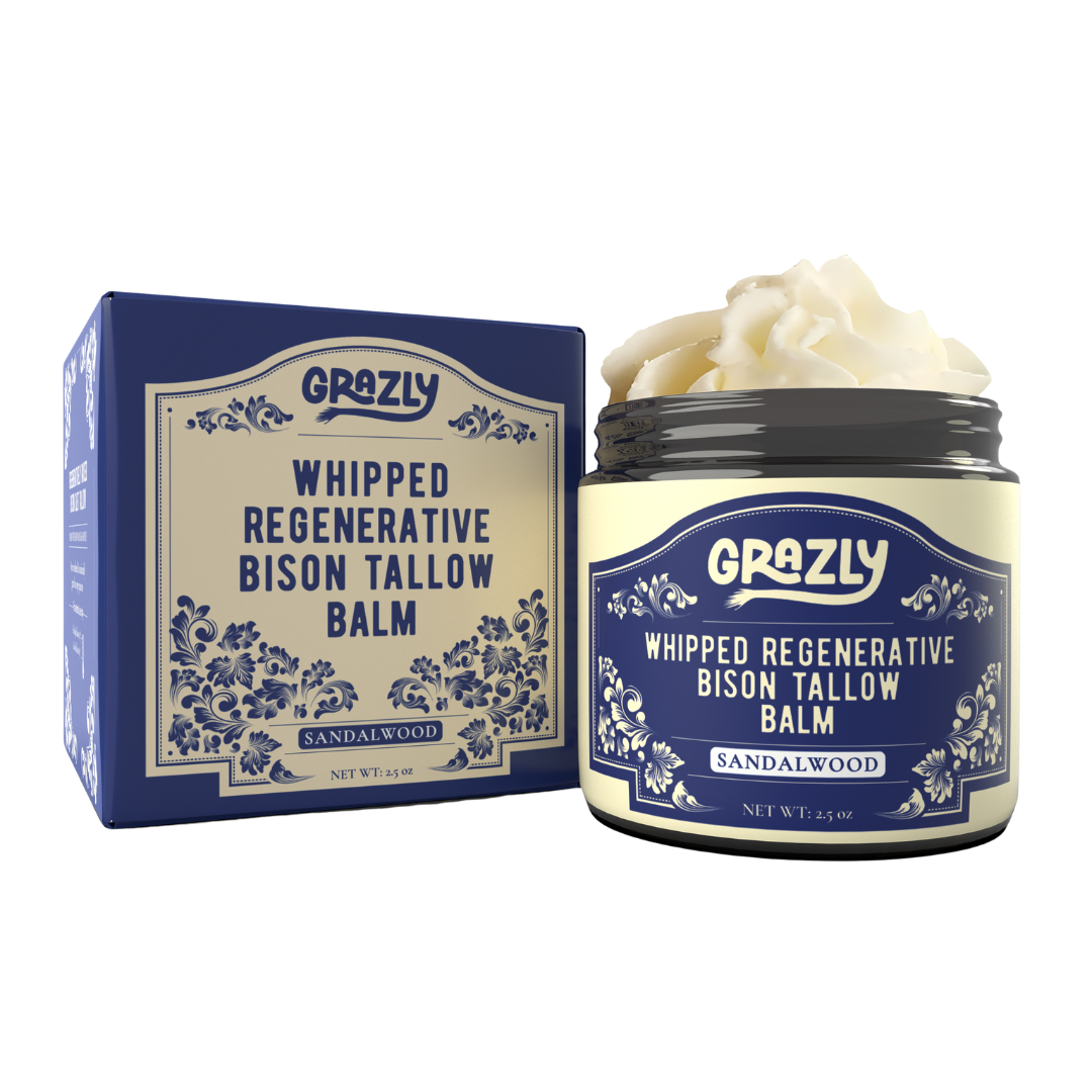 Grazly  Whipped Bison Tallow & Manuka Honey Moisturizing Balm