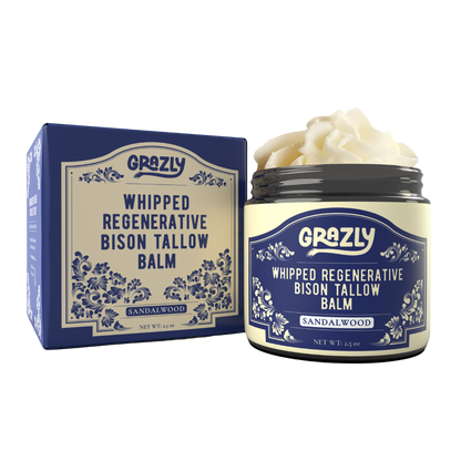 Grazly  Whipped Bison Tallow & Manuka Honey Moisturizing Balm