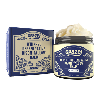 Grazly  Whipped Bison Tallow & Manuka Honey Moisturizing Balm