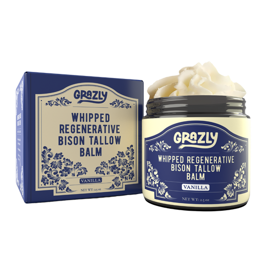 Grazly  Whipped Bison Tallow & Manuka Honey Moisturizing Balm