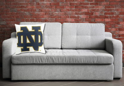 Campus Hammocks Notre Dame Fighting Irish Logo Pillow Cover