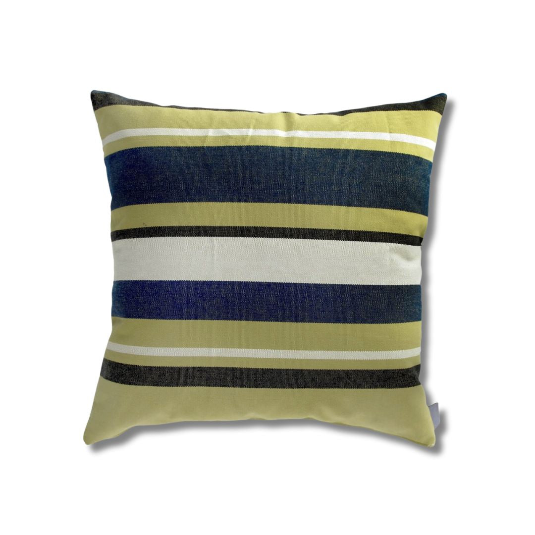 Campus Hammocks Notre Dame Colors Striped Pillow Cover