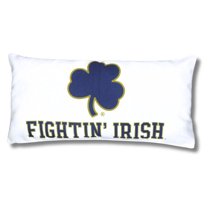 Campus Hammocks Notre Dame Fighting Irish Shamrock Lumbar Pillow Cover