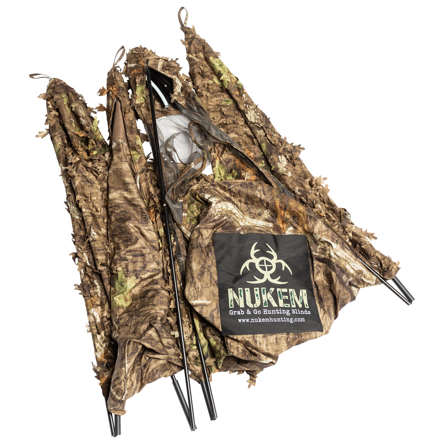 Nukem Hunting Hunting Blind - Mossy Oak Country Roots 3D Leafy