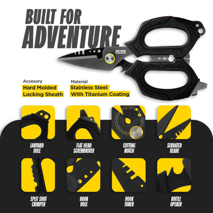 Beyond Fishing 6.5" Omni Pro Fishing Shears