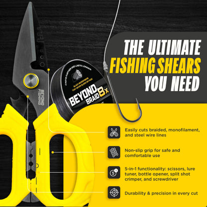 Beyond Fishing 6.5" Omni Pro Fishing Shears