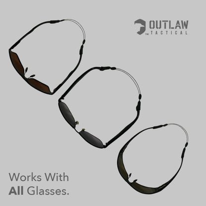 Outlaw Eyewear - Retaining Cord & Camo MoLLE Sunglass Case