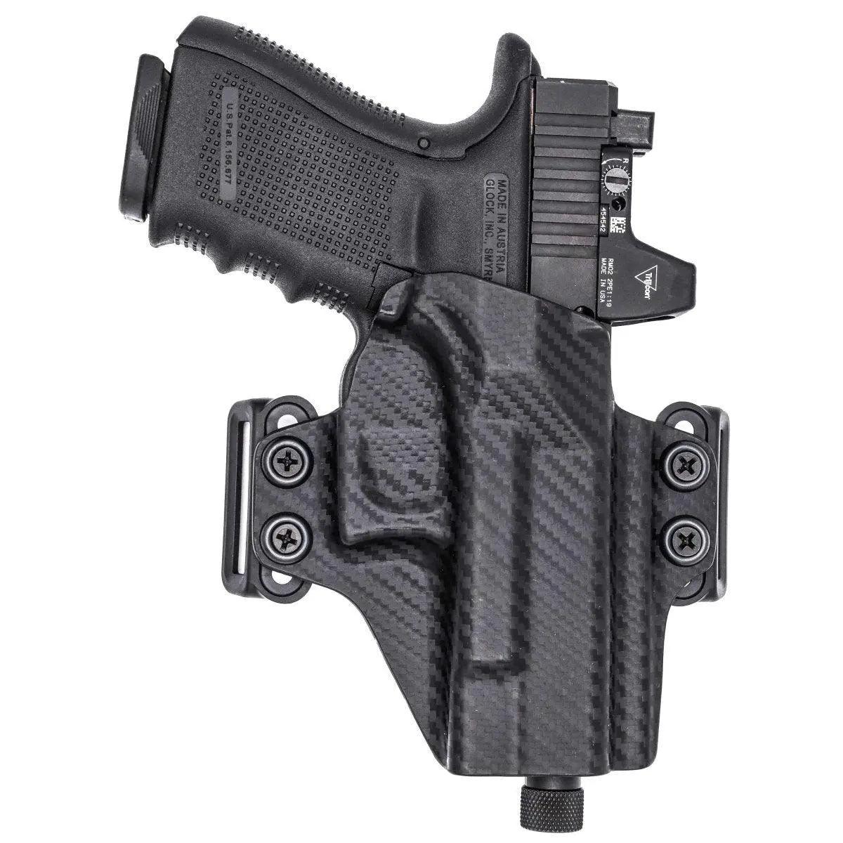 Rounded Gear OWB Holster fits: Glock 19 19X 23 32 45