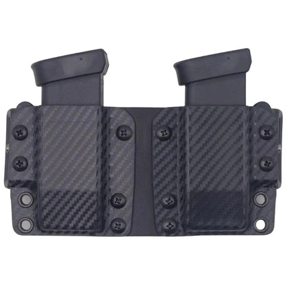 Rounded Gear OWB KYDEX Double Magazine Holster