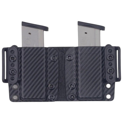 Rounded Gear OWB KYDEX Double Magazine Holster