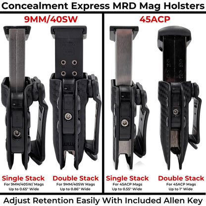 Rounded Gear Magazine Holster (IWB/OWB - KYDEX)
