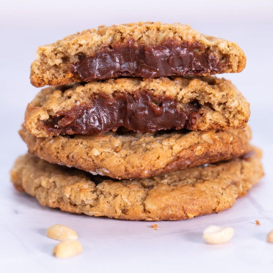 tinyB chocolate Oatmeal Peanut Butter & Chocolate LavaCookies
