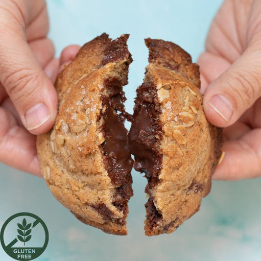 tinyB chocolate Oatmeal Peanut Butter & Chocolate LavaCookies