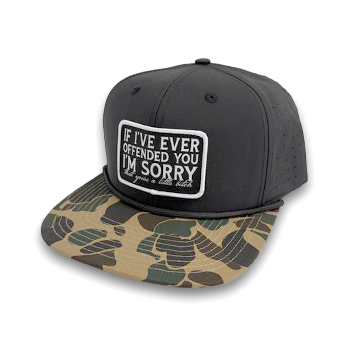 Shield Republic If I’ve Ever Offended You Woven Patch Hat