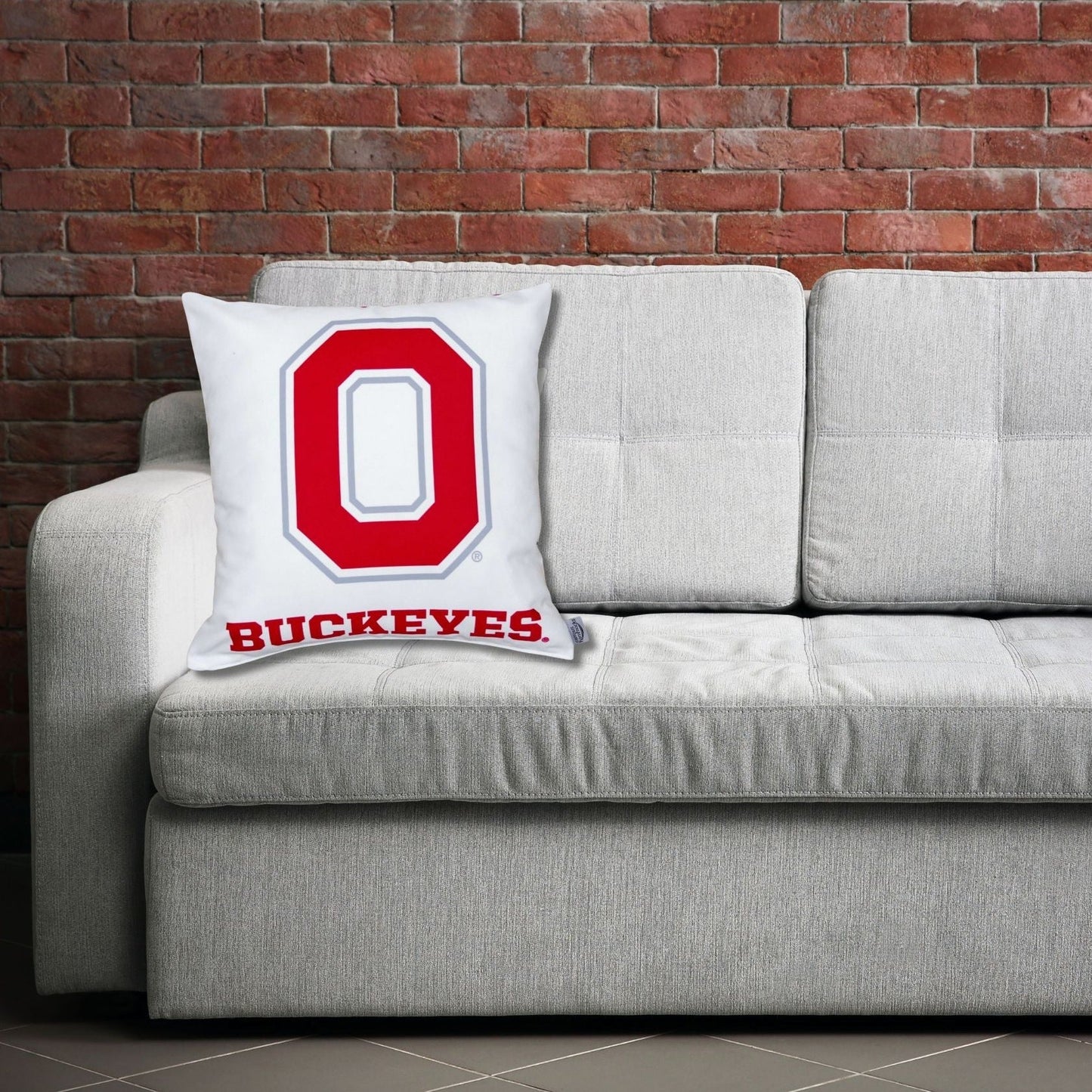 Campus Hammocks Ohio State Buckeyes Block O Pillow Cover