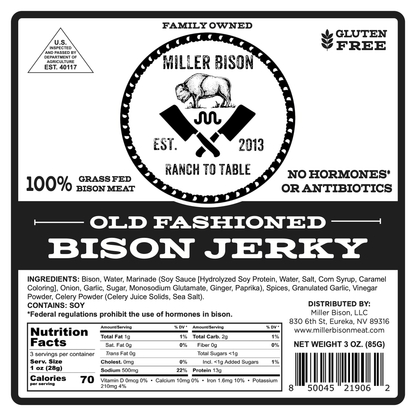 Miller Bison APT Ultimate Carnivore Snack Pack