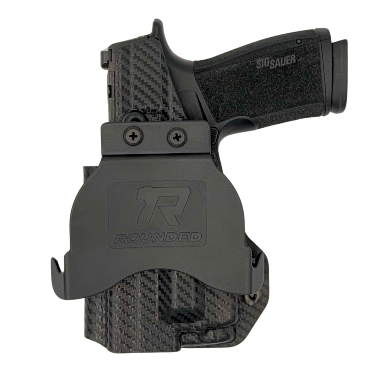 Rounded Gear Paddle Holster fits Glock 43X 43 Olight Baldr S/Mini