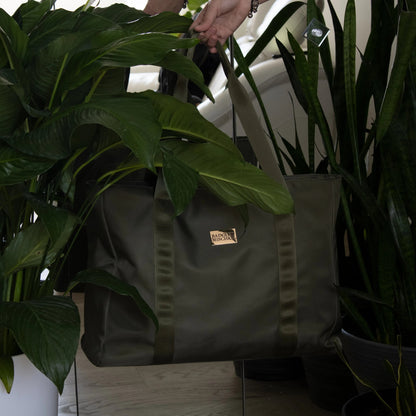 Badgley Mischka Uncomplicated Nylon Weekender Tote Bag