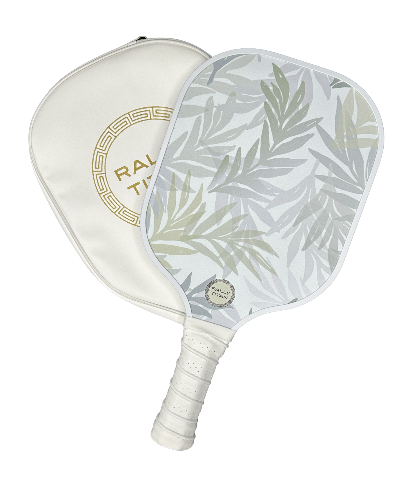 Rally Titan Pickleball Olive | 10MM | T300 Textured Carbon Fiber Surface