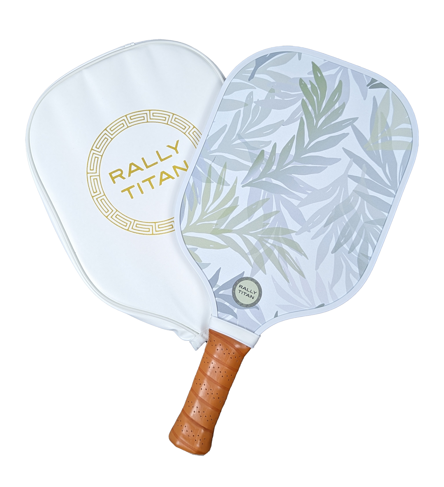 Rally Titan Pickleball Olive B | 10MM | T300 Textured Carbon Fiber Surface