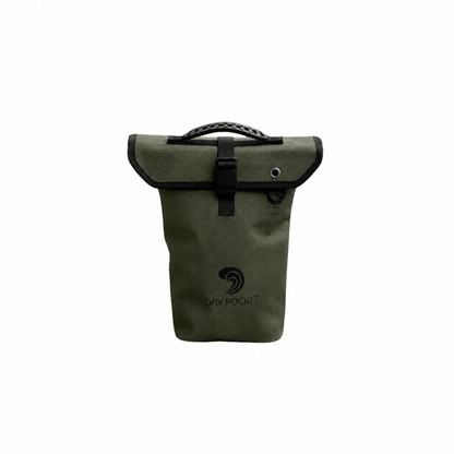 Dry Pocket Waterproof Floating Shell Bag / Dry Bag - Olive Night