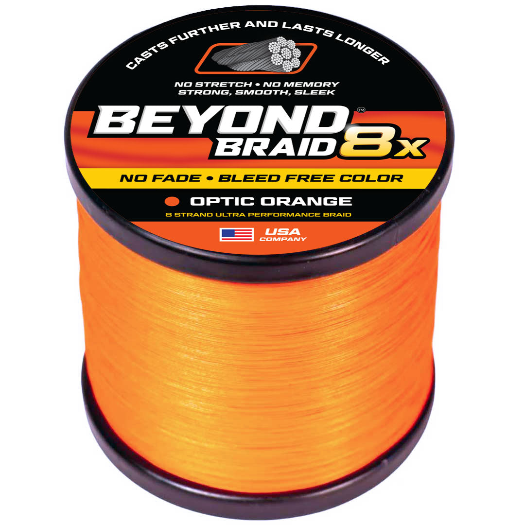 Beyond Braid - 8 Strand Braided Fishing Line Series - Super Sleek & Smooth Braided Fishing Line - High Performance Fishing Line For Saltwater & Freshwater