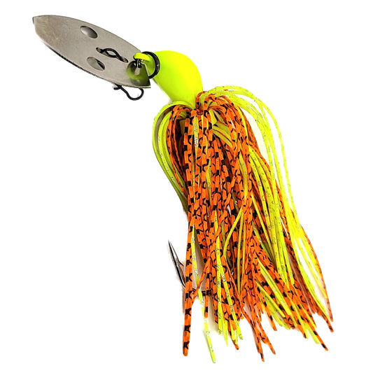 Just Lures Fishing Chatter Jig  - Orange  Chartreuse