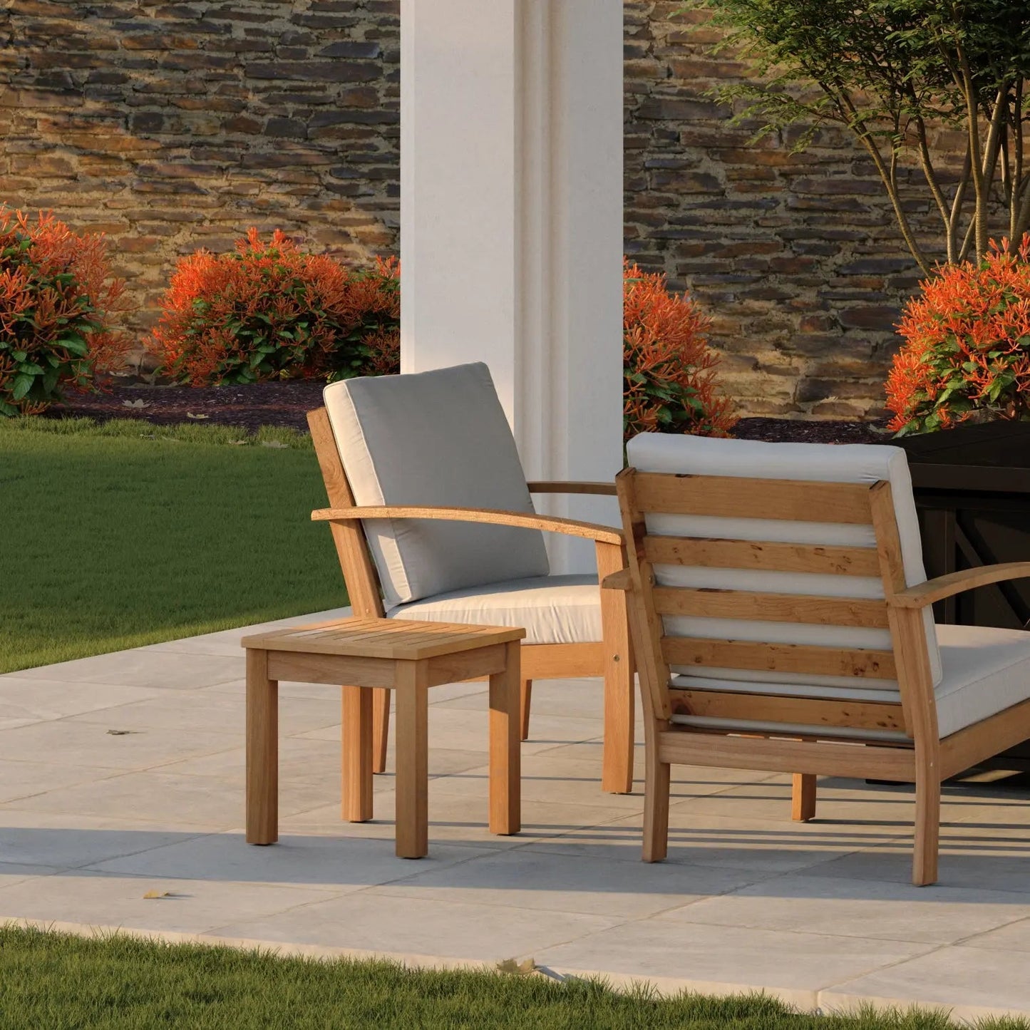 Balkene Home Lio/Oslo Wooden Side Table