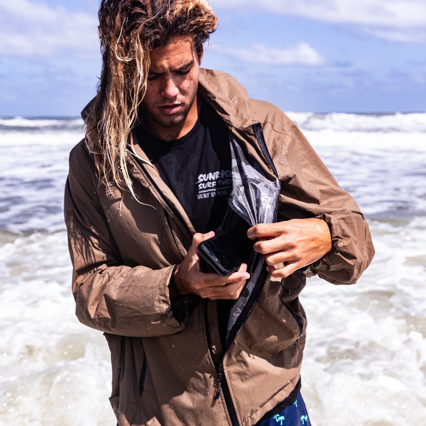 Dry Pocket The Outback - Waterproof Pocket Rain Jacket