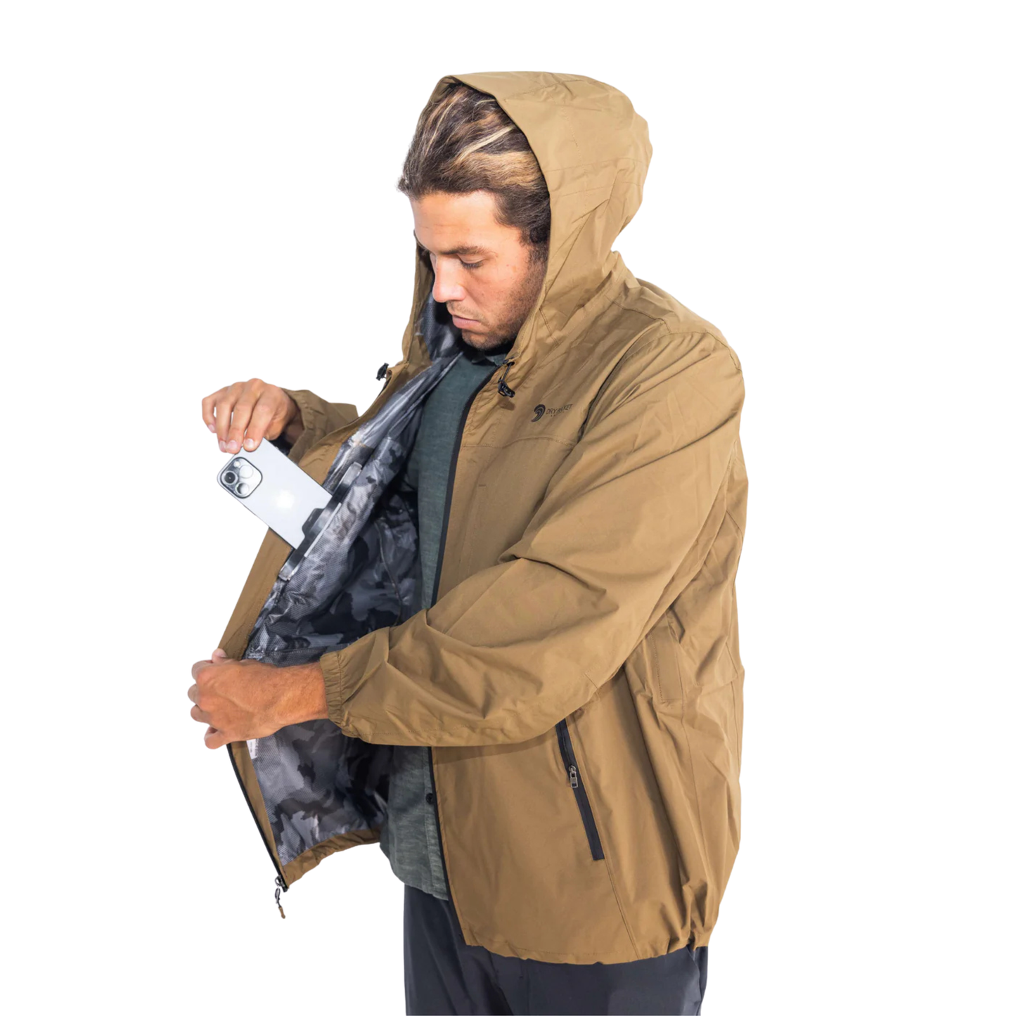 Dry Pocket The Outback - Waterproof Pocket Rain Jacket