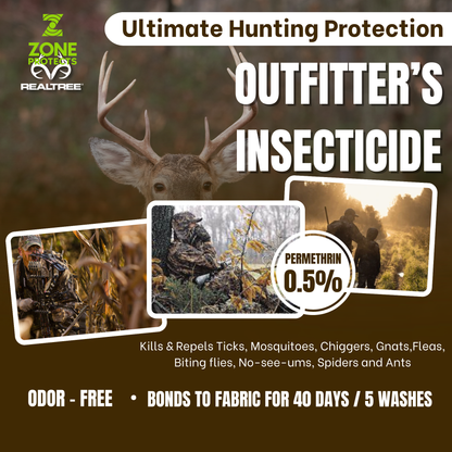Zone Protects Realtree Complete Insect Control; Repellent Plus Insecticide