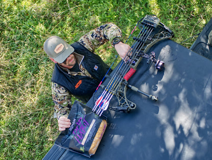 Domain Outdoor Leather Patch Hat - Green