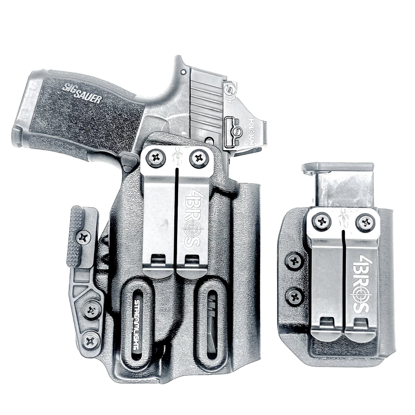 Four Brothers P365/P365X/P365XL & TLR-7 Sub IWB RH Holster with Magazine Carrier Combo