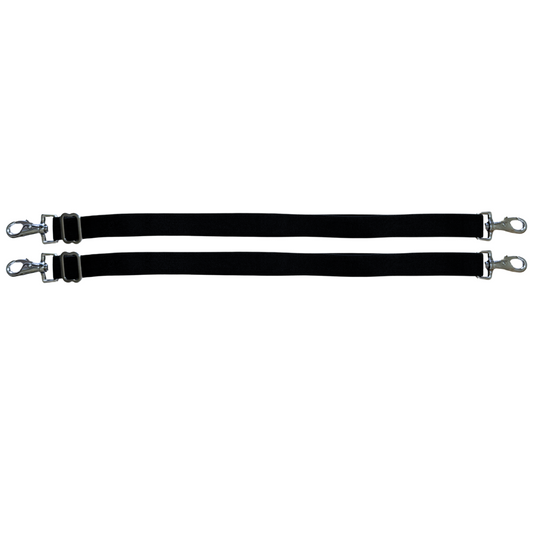 AJ Tack Elastic Replacement Blanket Leg Strap Pair